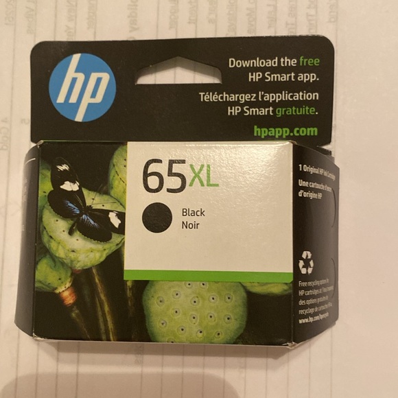 HP 65 XL Black High-Yield Ink. 4 in original Al package. - Picture 7 of 8